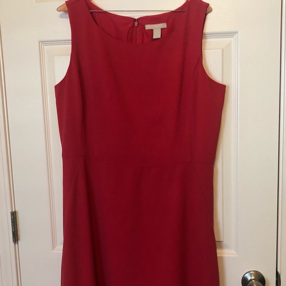 Banana republic sleeveless size 14 dress pink